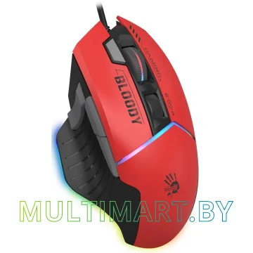 Игровая мышь A4Tech Bloody W95 Max Sports (красный/черный) картинка 2